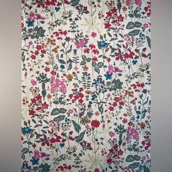 OXFORD SHIRT CO. Womens 100% Cotton Floral Liberty Long SleeveShirt Sz 10 - Picture 3 of 12